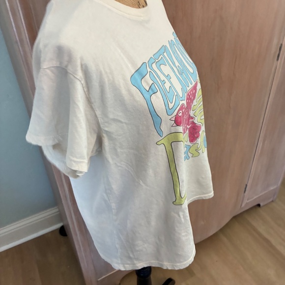 Anthropologie LetLuv Fleetwood Mac Dreams Graphic Tee distressed vintage look M - Picture 14 of 16